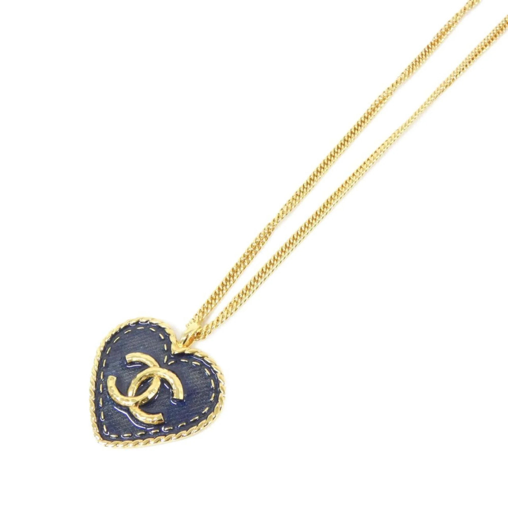 CHANEL Blue Necklace